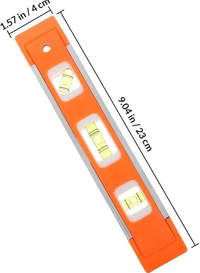 مستوى فقاعة الألومنيوم المصغّر عالي الدقة أداة قياس للبناء - Image 2